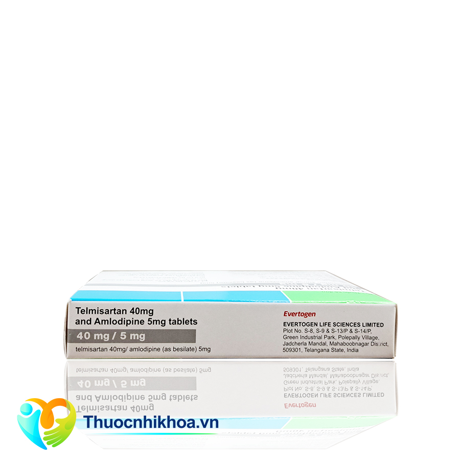 Telmisartan 40mg and Amlodipine 5mg tablets (Hộp 2 vỉ 14 viên)